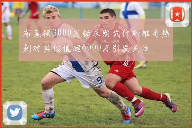 布莱顿3000万镑求购武什科维奇热刺对其估值超6000万引发关注